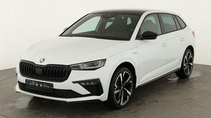 Neu Skoda Scala Monte Carlo 150 PS (110 kW) 2026 Moon weiss metallic Kleinwagen