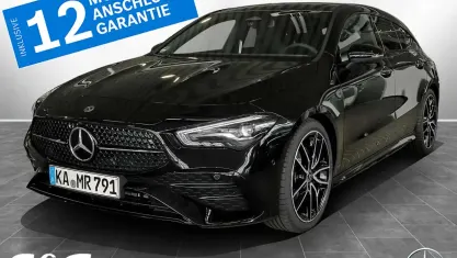 Gebraucht Mercedes CLA200 Shooting Brake AMG 163 PS (119 kW) 2025 Metalliclack kosmosschwarz Kombi