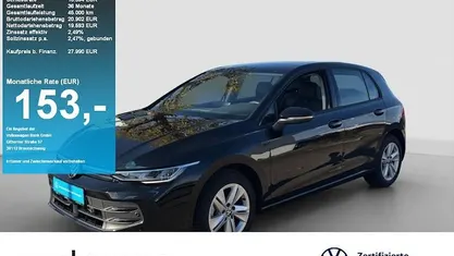 Grenadillschwarz metallic Gebraucht 2025 VW Golf Life Limousine | 27.990 € (Fairer Preis)