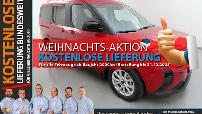 Fantasticred Gebraucht 2025 Ford Tourneo Courier Titanium Van / Kleinbus | 25.739 € (Fairer Preis)