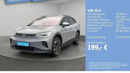 Grau Gebraucht 2022 VW ID.4 Pro Performance SUV | 25.979 € (Fairer Preis)