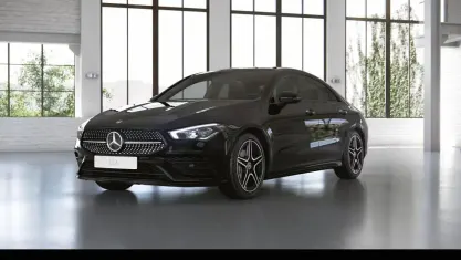 Gebraucht Mercedes CLA200 AMG 163 PS (119 kW) 2022 Unilack nachtschwarz Coupé