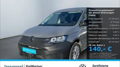 Second-hand VW Caddy Basis 102 CP (75 kW) 2025 Gri Monovolum