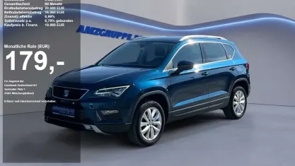 Gebraucht Seat Ateca Style 150 PS (110 kW) 2020 Blau met SUV