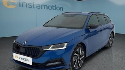 Gebraucht Skoda Octavia 150 PS (110 kW) 2022 Blau Kombi