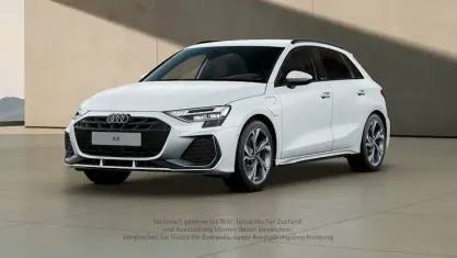 Gebraucht Audi A3 S-Line 204 PS (150 kW) 2025 Gletscherweiß metallic Limousine