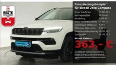Weiss Gebraucht 2023 Jeep Compass SUV | 27.924 € (Superpreis)