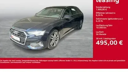 Brugt Audi A6 Advanced 299 HK (219 kW) 2024 Blå Stationcar