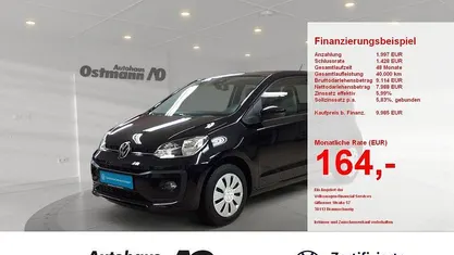 Gebraucht VW up! 65 PS (47 kW) 2021 Schwarz Kleinwagen