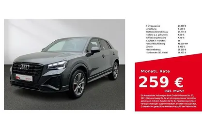 Daytonagrau perleffekt Gebraucht 2022 Audi Q2 S-Line SUV | 27.880 € (Guter Preis)