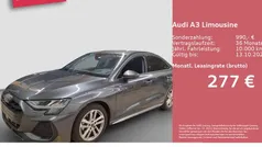 Daytonagrau perleffekt Gebraucht 2025 Audi A3 S-Line Limousine | 34.480 € (Superpreis)