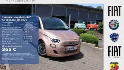 Neu Fiat 500C Icon 65 PS (47 kW) 2026 Rose gold metallic Cabrio