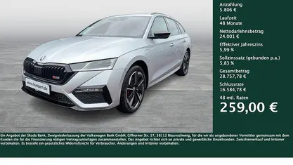 Second-hand Skoda Octavia RS 245 CP (180 kW) 2022 Break