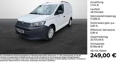 Weiß Gebraucht 2022 VW Caddy Van / Kleinbus | 19.330 € (Superpreis)