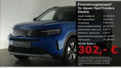 Gebraucht Opel Frontera 83 kW (113 PS) 2025 Blau SUV