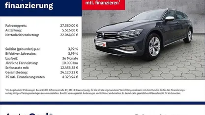 Uranograu Gebraucht 2021 VW Passat Alltrack Kombi | 27.580 € (Fairer Preis)