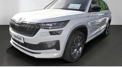 Brugt Skoda Kodiaq SportLine 200 HK (147 kW) 2022 Hvid SUV