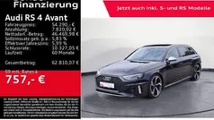 Mythosschwarz metallic Gebraucht 2021 Audi RS4 Ambiente Kombi | 54.290 € (Guter Preis)