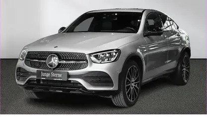 Gebraucht Mercedes GLC300 AMG 245 PS (180 kW) 2024 Lack hightechsilber Coupé