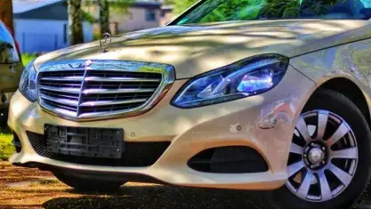 Brugt Mercedes E200 136 HK (100 kW) 2015 Gul Sedan