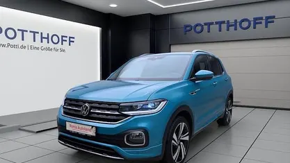 Gebraucht VW T-Cross R-line 150 PS (110 kW) 2021 Makenatürkis metallic SUV