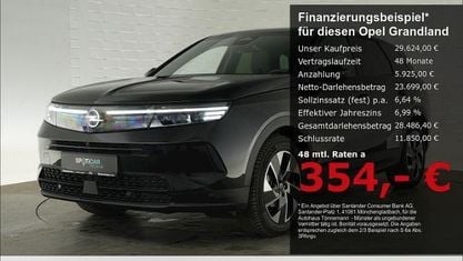 Käytetty Opel Grandland Electric S 145 HP (106 kW) 2025 Musta Katumaasturi
