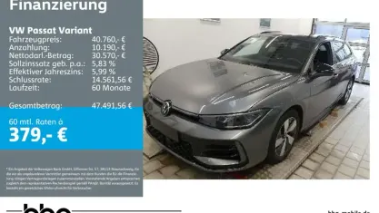 Gebraucht VW Passat R-line 193 PS (141 kW) 2025 Grau Kombi