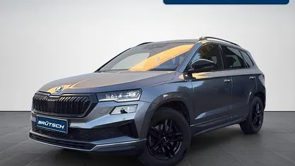 Gebraucht Skoda Karoq SportLine 150 PS (110 kW) 2023 Graphitegrau metallic SUV