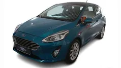 Blau Gebraucht 2018 Ford Fiesta Titanium Kleinwagen | 12.980 € (Teuer)