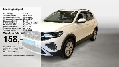 Gebraucht VW T-Cross Life 95 PS (69 kW) 2024 SUV