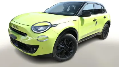 Neu Fiat 600 Sport 136 PS (100 kW) 2026 Acid grün metallic / dach schwar SUV