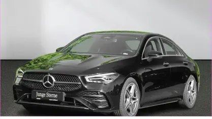 Gebraucht Mercedes CLA200 Advanced Plus 163 PS (119 kW) 2025 Unilack nachtschwarz Coupé