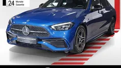 Metalliclack spektralblau Gebraucht 2024 Mercedes C300 AMG Limousine | 45.990 € (Fairer Preis)