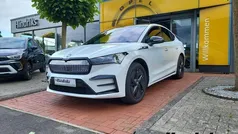 Weiß Gebraucht 2024 Skoda Enyaq iV RS SUV | 48.950 € (Superpreis)