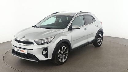 Brugt Kia Stonic Platinum Edition 120 HK (88 kW) 2019 Sølv SUV