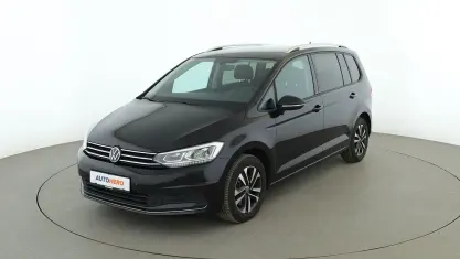 Gebraucht VW Touran United 150 PS (110 kW) 2021 Schwarz Van / Kleinbus