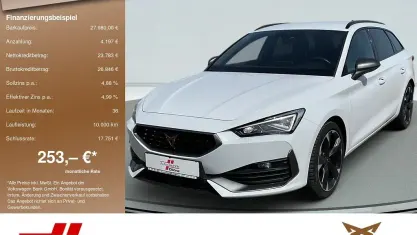 Usata Cupra Leon Basis 190 CV (139 kW) 2024 Bianco Berlina