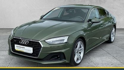 Używany Audi A5 Sportback Ambiente 204 KM (150 kW) 2022 Zielony Hatchback