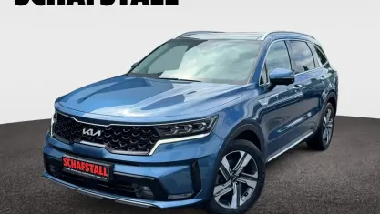 Gebraucht Kia Sorento Platinum 265 PS (194 kW) 2023 Blau (mineral blue) SUV