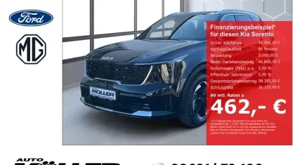 Gebraucht Kia Sorento Platinum 239 PS (175 kW) 2025 Schwarz SUV