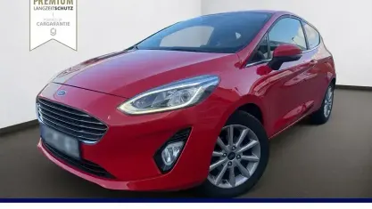 Gebraucht Ford Fiesta Titanium 86 PS (63 kW) 2018 Rot Kleinwagen