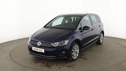 Gebraucht VW Golf Sportsvan Highline 2017 Blau Van / Kleinbus