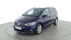 Blau Gebraucht 2017 VW Touran Highline Van / Kleinbus | 23.630 € (Fairer Preis)