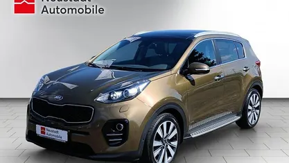 Gebraucht Kia Sportage Platinum Edition 185 PS (136 kW) 2018 Grün SUV