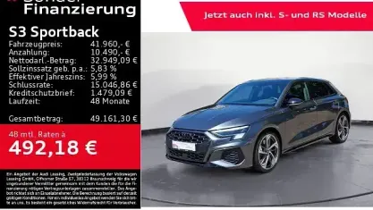 Gebraucht Audi S3 Sport 310 PS (228 kW) 2024 Daytonagrau perleffekt Limousine