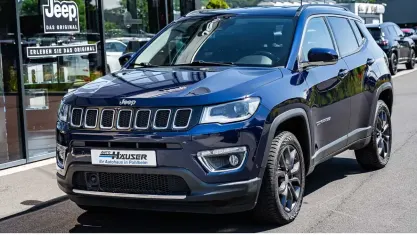 Gebraucht Jeep Compass Limited 170 PS (125 kW) 2020 Blau SUV