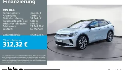 Gebraucht VW ID.4 GTX 219 kW (299 PS) 2023 Silber SUV