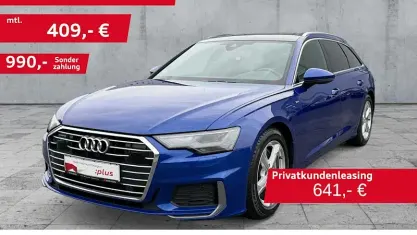 Używany Audi A6 S-Line 286 KM (210 kW) 2022 Niebieski Kombi