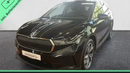 Gebraucht Skoda Enyaq iV 194 kW (265 PS) 2023 Blackmagic perleffekt (schwarz) SUV