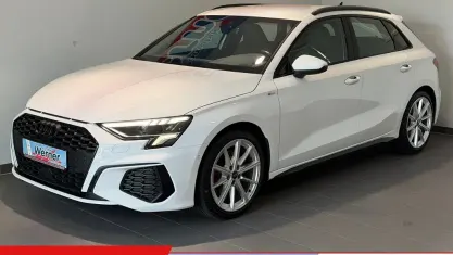 Gebraucht Audi A3 S-Line 150 PS (110 kW) 2023 Weiß Limousine